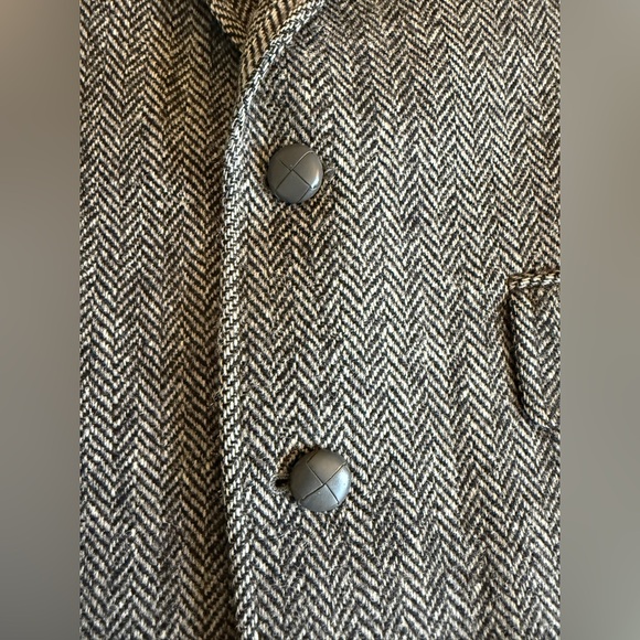 HARRIS TWEED Vintage Hand Woven Scotland Wool Sports Coat Jacket Blazer 39R - Picture 5 of 13